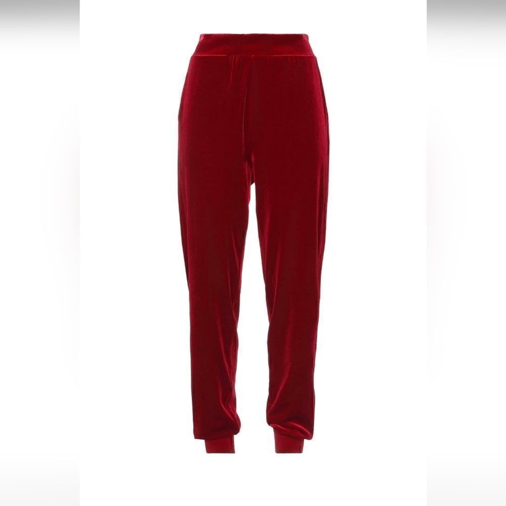 Chiara Boni jogger Velvet pants S NWT